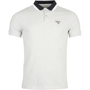 Image of Barbour Beacon Alston Polo Shirt - Grey Marl GY12