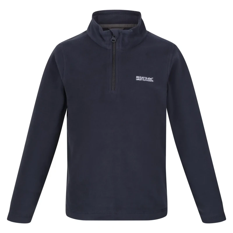 Image of Half-zip fleece for children Regatta Hot Shot II Bleu Unisex 14 ans