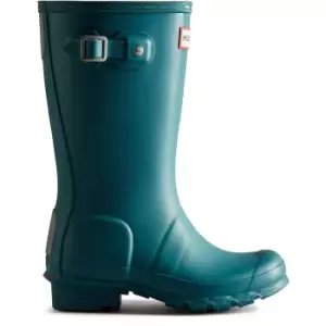 Image of Hunter Girls Original Waterproof Wellies Wellington Boots UK Size 10 (EU 28)
