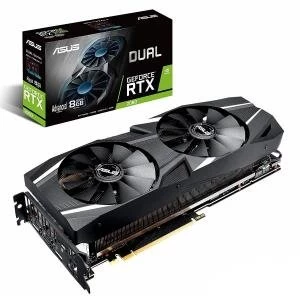 Image of Asus Dual Advanced GeForce RTX2080 8GB GDDR6 Graphics Card