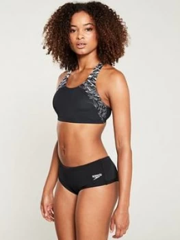 Image of Speedo Boom Bikini - Black/White