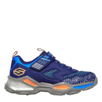 Image of Skechers Skech-B Trainers Child Boys - Navy/Orange
