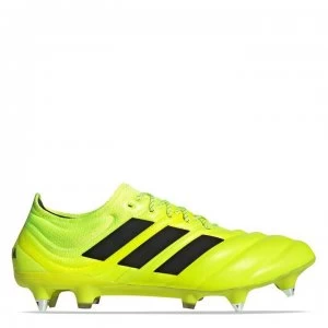 Image of adidas Copa 19.1 SG Football Boots - SolYellow/Black