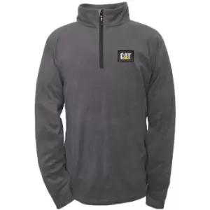 Image of CAT Workwear Mens Concord Half Zip Turtle Neck Pullover Fleece Jacket L - Chest 41-43' (104-109cm)