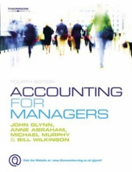 Image of Accounting for Managers by Anne Abraham Paperback