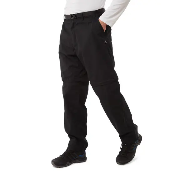 Image of Craghoppers Mens Kiwi Convertible Nosi Defence Trousers 30R - Waist 30' (76cm), Inside Leg 31'