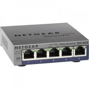 Image of Netgear GS105E Network switch 5 ports 1 Gbps