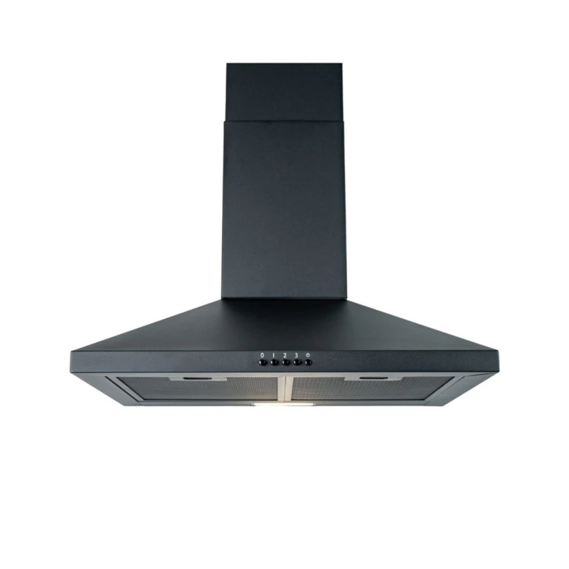 Image of CDA 60cm Chimney Cooker Hood - Black SCCH60BL Black