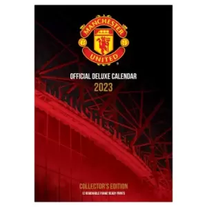 Image of Manchester United FC 2023 A3 Deluxe Calendar