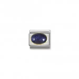 Image of Composable Classic Stones Double Gold Drusie Midnight Blue Link 030516/04