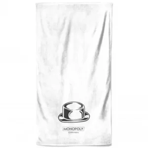 Image of Monopoly Hat Figure Bath Towel