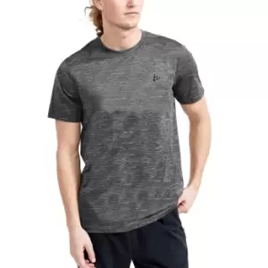 Image of Craft Mens ADV Charge Melange Short-Sleeved T-Shirt (M) (Solo)