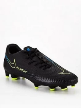Image of Nike Phantom GT Academy Firm Ground Football Boot - Black, Size 8, Men
