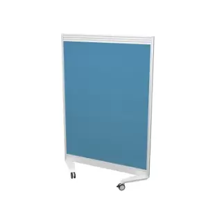 Image of Mobile Type 2 Triple Toolrail Screen White Frame - 800W X 1800H Band 4