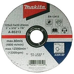 Image of Makita A41 Flat Metal Cutting Disc 230mm