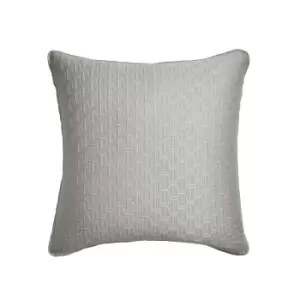 Image of Ted Baker T Quilted Sham Pillowcase, Silver