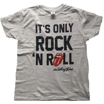 Image of The Rolling Stones - It's Only Rock N' Roll Unisex XX-Large T-Shirt - Grey