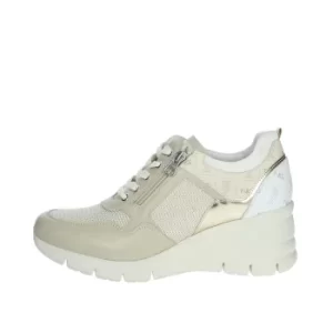 Image of NERO GIARDINI Sneakers Women Beige Pelle/nylon