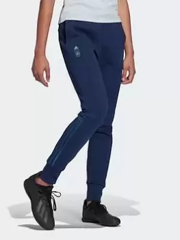 Image of adidas Spain Travel Tracksuit Bottoms, Dark Blue, Size L, Women