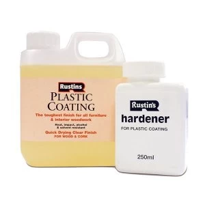 Image of Rustins Plastic Furniture Coating Gloss 1 litre