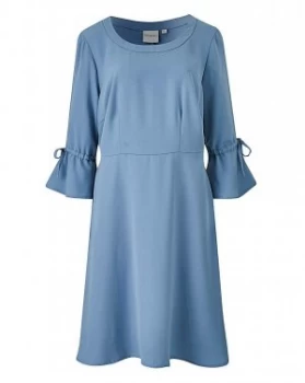 Image of Junarose Frill Sleeve Skater Dress