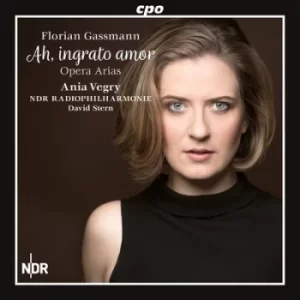Image of Florian Leopold Gassmann Ah Ingrato Amor Opera Arias by Florian Leopold Gassmann CD Album