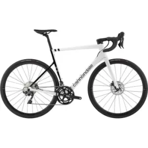 Image of Cannondale Supersix Evo Carbon Disc Ultegra 2023 Road Bike - White