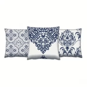 Image of AC-4670-4672-4671 Multicolor Cushion Set (3 Pieces)