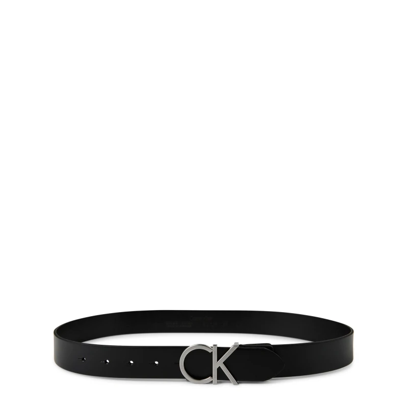Image of Calvin Klein Adjustable Logo Belt 3.5cm Belts M (85 cm) Black 94215503130