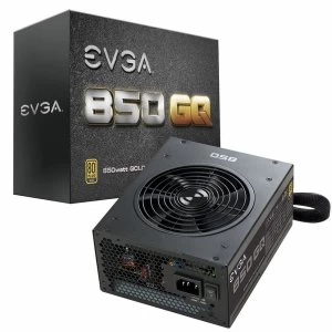 Image of EVGA 850 W GQ Series ATX Modular Power Supply with Active PFC