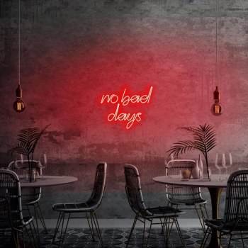 Image of No Bad Days - Red Red Wall Lamp