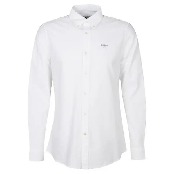Image of Barbour Oxford Tailored Shirt - White L