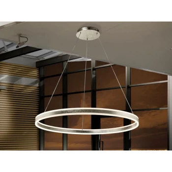 Image of Schuller Helia - Integrated LED Ceiling Pendant Silver