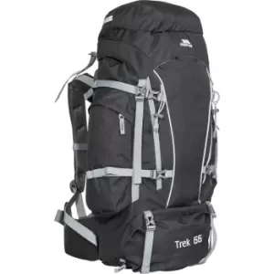 Image of Trespass Mens Trek 66 Litre Padded Adjustable Backpack 60L - 69L