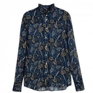 Image of Gant Harvest Moon Blouse - PERSIAN Blue