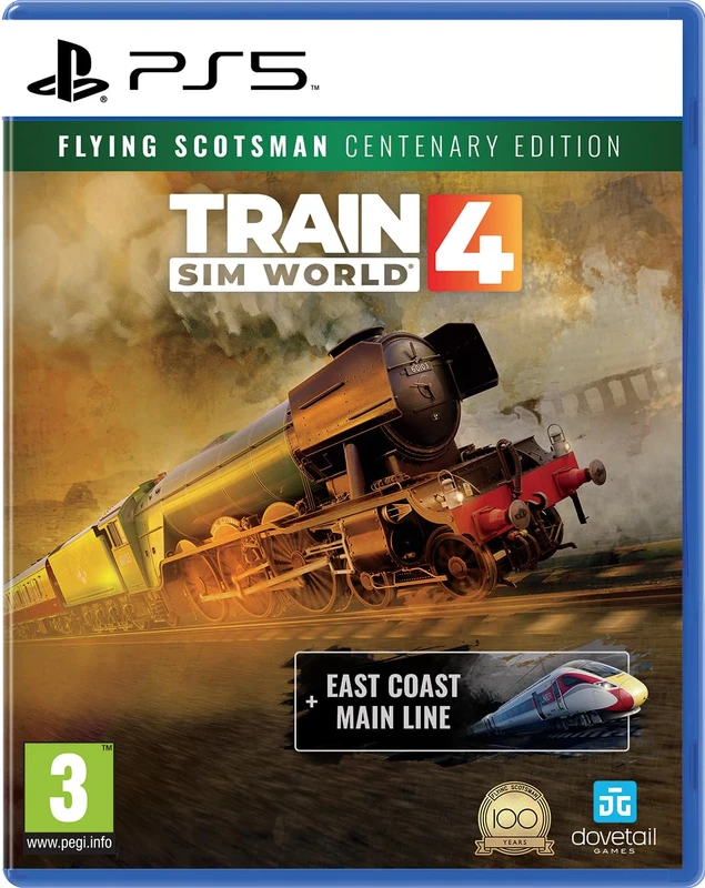 Image of Train Sim World 4 Flying Scotsman Centenary Edition PS5 Game