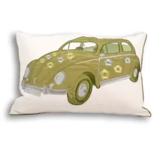 Image of Riva Home Herbie Cushion Cover (35x50cm) (Green) - Green