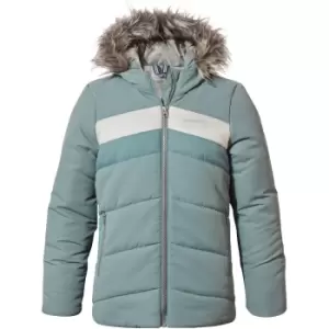 Image of Craghoppers Boys Dakota Hooded Padded Jacket Coat 5-6 Years - Chest 23.25-24' (59-61cm)