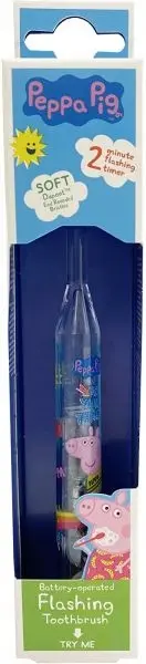 Image of Peppa Pig Flashing Soft Toothbrush
