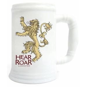 Image of Game of Thrones Lannister beer mug