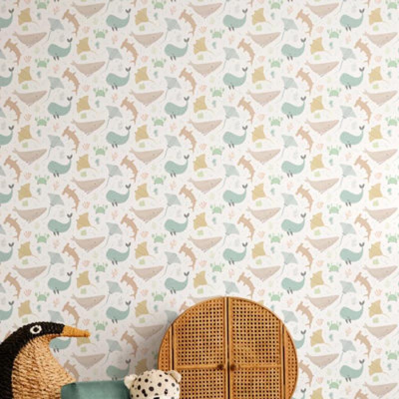 Image of Hoopla Walls Ocean Adventure Honeycomb 10M Wallpaper