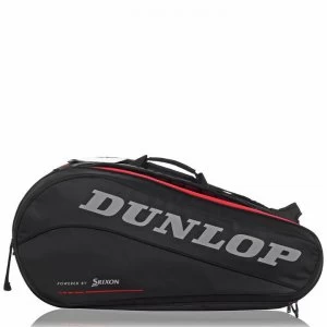Image of Dunlop Performance 15 Racket Bag - Black/Red