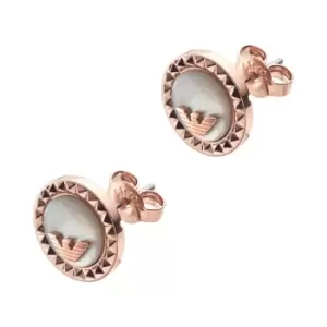 Image of Ladies Emporio Armani Jewellery Plated Stainless Steel