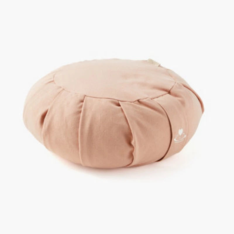 Image of Myga Blush Zafu Yoga Meditation Cushion For Comfortable Practice