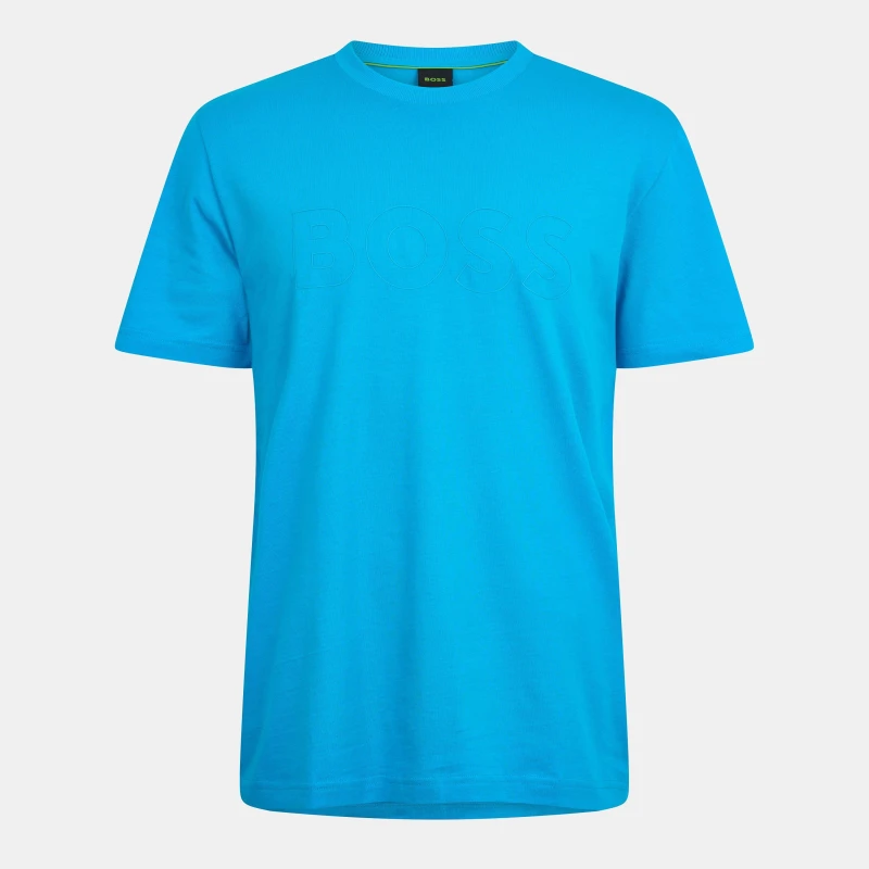 Image of Boss Mens Teebo X T-Shirt Turquoise/Aqua male M