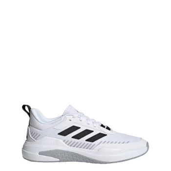 Image of adidas Trainer V Shoes Mens - Cloud White / Core Black / Hal