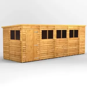 Image of 18X6 Power Overlap Pent Shed