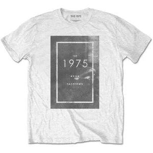 Image of The 1975 - Facedown Mens Medium T-Shirt - White