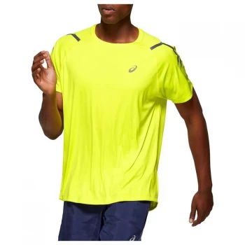 Image of Asics Icon Short Sleeve T Shirt Mens - Yellow