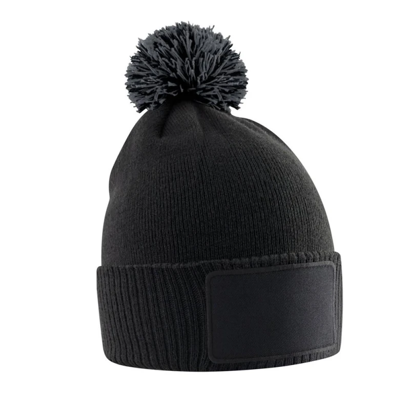 Image of Beechfield RW11104 boys's Children's beanie in Black